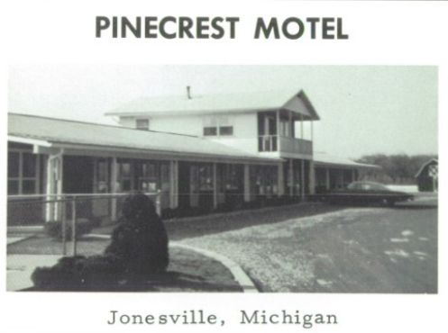 Pinecrest Motel (Americas Best Value Inn) - Vintage Yearbook Ad